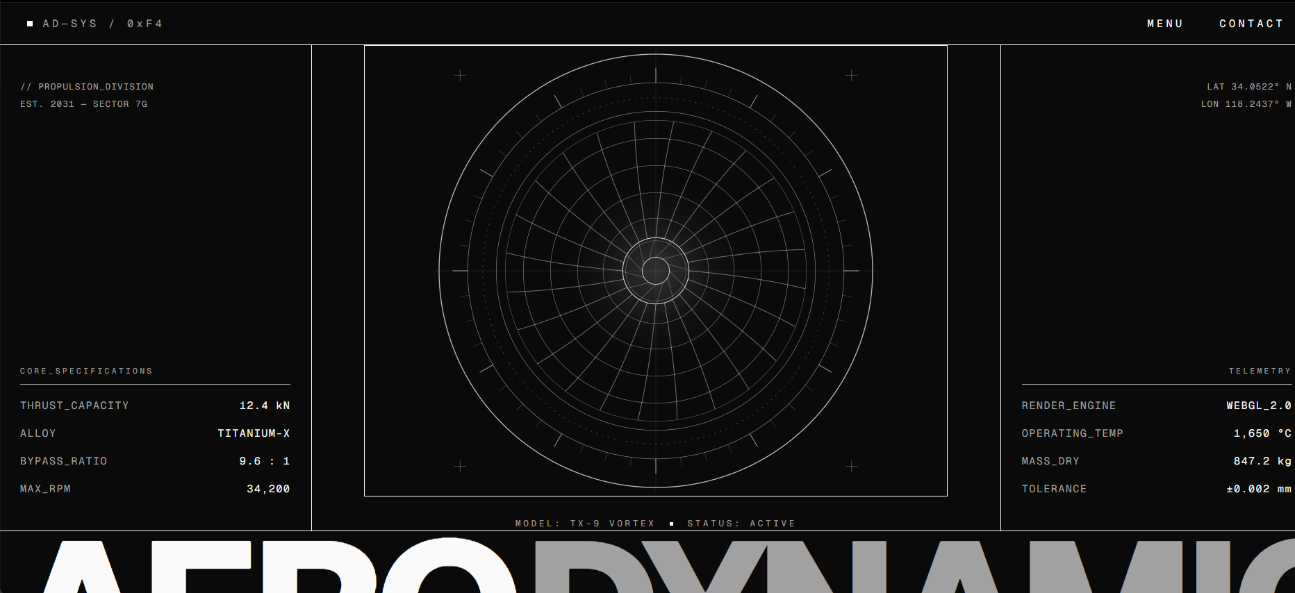 AERODYNAMIC — интерфейс для инженерных расчётов